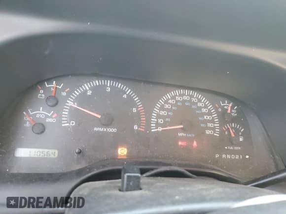 1998 Dodge 2500 with VIN 3B7KF22Z6WG116838, listed as a Copart auction lot 88107935 with 110,564 mi miles and Clean title. Bid and sale history available at DreamBid. Image 9.