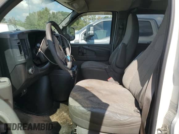 2012 Chevrolet Express Passenger 1LT with VIN 1GAZGYFG6C1106515, listed as a Copart auction lot 78206674 with 185,501 mi miles and Salvage title. Bid and sale history available at DreamBid. Image 7.