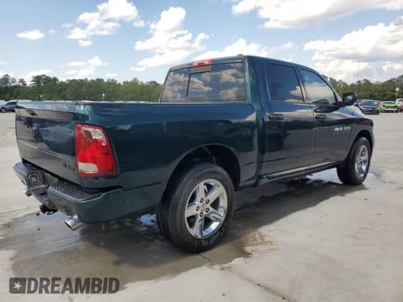 2011 Ram 1500 SLT with VIN 1D7RV1CT8BS590482, listed as a Copart auction lot 56678275 with 181,605 mi miles and Salvage title. Bid and sale history available at DreamBid. Image 3.