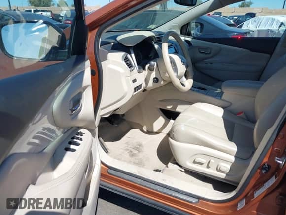 2015 Nissan Murano Platinum with VIN 5N1AZ2MH5FN251173, listed as a IAAI auction lot 41861521 with 91,435 mi miles and . Bid and sale history available at DreamBid. Image 5.