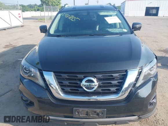2019 Nissan Pathfinder Platinum z VIN 5N1DR2MM6KC627265, wystawiony jako IAAI lot #42487185 z przebiegiem 110 727 mil mil oraz . Historia ofert i sprzedaży dostępna na DreamBid. Obrazek 12.