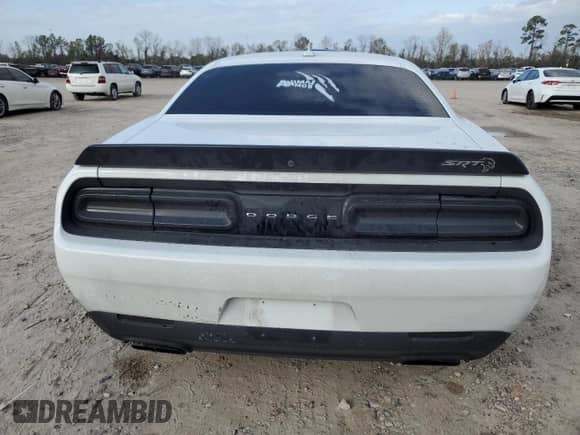 2018 Dodge Challenger SRT Hellcat Widebody with VIN 2C3CDZC90JH143192, listed as a Copart auction lot 87463114 with 38,466 mi miles and Salvage title. Bid and sale history available at DreamBid. Image 6.