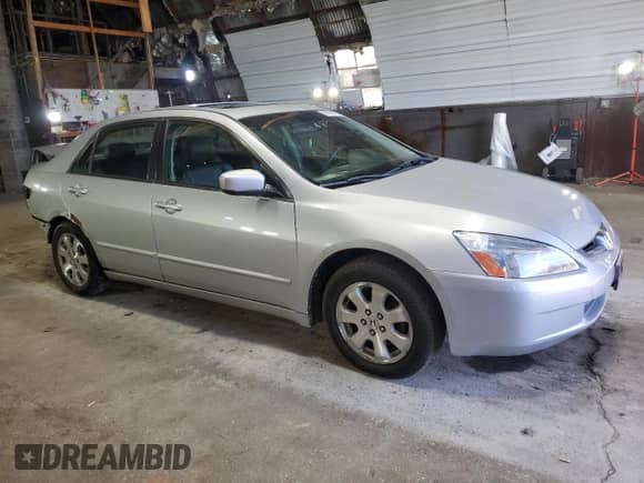 2005 Honda Accord EX-L with VIN 1HGCM66825A002577, listed as a Copart auction lot 87376725 with 193,519 mi miles and Salvage title. Bid and sale history available at DreamBid. Image 4.