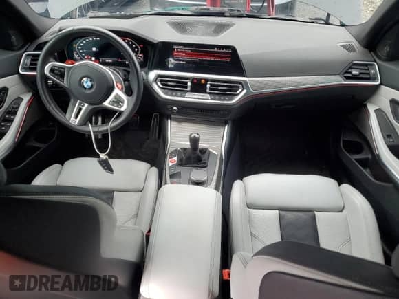 2021 BMW M3 с VIN WBS53AY06MFL18174, выставлен на аукционе Copart как лот 63284265 с пробегом 29 214 миль миль и Списание • Salvage title. История ставок и продаж доступна на DreamBid. Изображение 8.