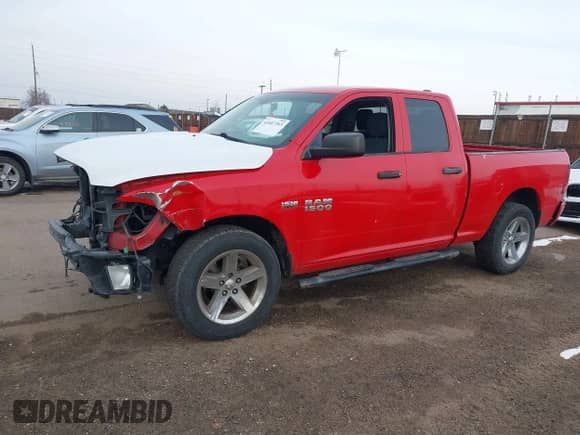 2013 Ram 1500 Tradesman with VIN 1C6RR7FT7DS677376, listed as a IAAI auction lot 41607265 with 265,519 mi miles and . Bid and sale history available at DreamBid. Image 14.