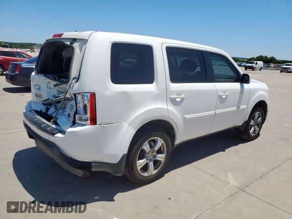 2015 Honda Pilot EX-L with VIN 5FNYF3H70FB031764, listed as a Copart auction lot 57715185 with 146,619 mi miles and Salvage title. Bid and sale history available at DreamBid. Image 3.