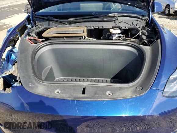 2021 Tesla Model Y Long Range with VIN 5YJYGAEE8MF174415, listed as a Copart auction lot 89557375 with 55,722 mi miles and Salvage title. Bid and sale history available at DreamBid. Image 11.