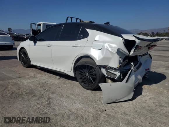 2023 Toyota Camry XSE with VIN 4T1K61AK3PU156982, listed as a Copart auction lot 80866195 with 51,717 mi miles and Salvage title. Bid and sale history available at DreamBid. Image 2.