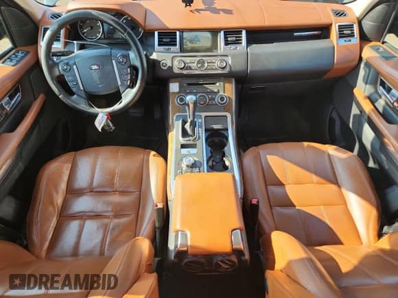 2010 Land Rover Range Rover Sport HSE Lux with VIN SALSK2D43AA226727, listed as a Copart auction lot 66259725 with 133,458 mi miles and Salvage title. Bid and sale history available at DreamBid. Image 8.