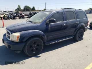2004 Dodge Durango SLT with VIN 1D4HB48N34F124094, listed as a Copart auction lot 66133045 with 176,355 mi miles and Clean title. Bid and sale history available at DreamBid. Image 1.