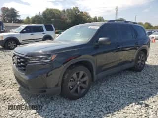 2025 Honda Pilot Sport с VIN 5FNYG1H36SB021734, выставлен на аукционе Copart как лот 83789885 с пробегом Не указан миль и Списание • Salvage title. История ставок и продаж доступна на DreamBid. Изображение 1.