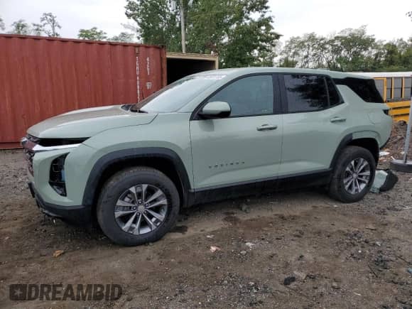 2025 Chevrolet Equinox FWD LT с VIN 3GNAXHEG3SL120540, выставлен на аукционе Copart как лот 82031765 с пробегом 10 746 миль миль и Списание • Salvage title. История ставок и продаж доступна на DreamBid. Изображение 1.