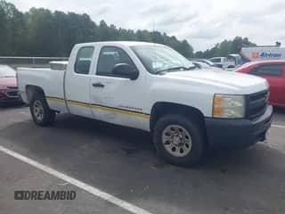 2009 Chevrolet Silverado 1500 Work Truck with VIN 1GCEC19069Z162522, listed as a IAAI auction lot 43342980 with 267,968 mi miles and . Bid and sale history available at DreamBid. Image 1.