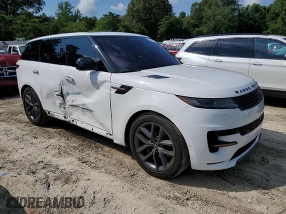 2023 Land Rover Range Rover Sport SE Dynamic with VIN SAL1L9FU3PA101203, listed as a Copart auction lot 63258325 with 14,775 mi miles and Salvage title. Bid and sale history available at DreamBid. Image 4.