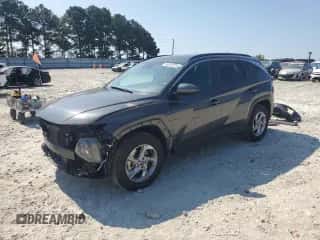 2024 Hyundai Tucson SEL with VIN 5NMJBCDE2RH305258, listed as a Copart auction lot 80513875 with 40,381 mi miles and Salvage title. Bid and sale history available at DreamBid. Image 1.