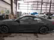 2025 BMW 4 Series M440i xDrive with VIN WBA83DA00SCT09661, listed as a IAAI auction lot 42591731 with 3,923 mi miles and . Bid and sale history available at DreamBid. Image 14.