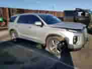 2022 Hyundai Palisade SEL with VIN KM8R44HE4NU454766, listed as a Copart auction lot 42704374 with 14,998 mi miles and . Bid and sale history available at DreamBid. Image 4.