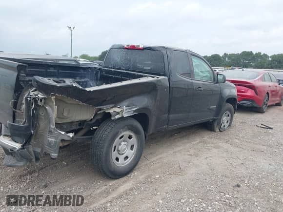 2018 Chevrolet Colorado 2WD Work Truck with VIN 1GCHSBEA0J1212046, listed as a IAAI auction lot 42289152 with 99,636 mi miles and . Bid and sale history available at DreamBid. Image 4.