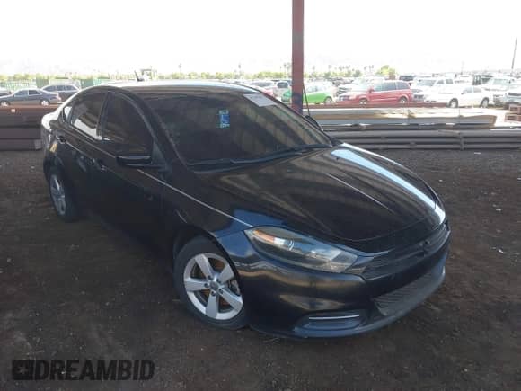 2015 Dodge Dart SXT with VIN 1C3CDFBB2FD222550, listed as a IAAI auction lot 43107051 with 152,454 mi miles and . Bid and sale history available at DreamBid. Image 6.