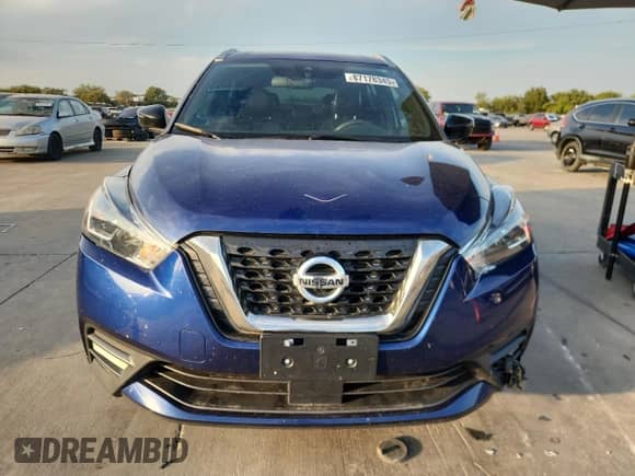 2020 Nissan Kicks SR z VIN 3N1CP5DV8LL564467, wystawiony jako Copart lot #87178345 z przebiegiem 84 133 mil mil oraz Szkoda całkowita • Salvage title. Historia ofert i sprzedaży dostępna na DreamBid. Obrazek 5.