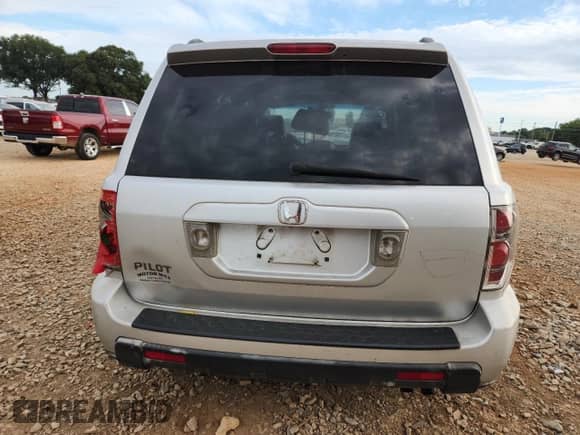 2006 Honda Pilot EX-L z VIN 5FNYF18616B015259, wystawiony jako Copart lot #70057865 z przebiegiem 194 719 mil mil oraz Szkoda całkowita • Salvage title. Historia ofert i sprzedaży dostępna na DreamBid. Obrazek 6.