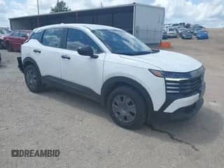 2025 Nissan Kicks S with VIN 3N8AP6BA0SL305209, listed as a IAAI auction lot 42618954 with 45,618 mi miles and . Bid and sale history available at DreamBid. Image 1.