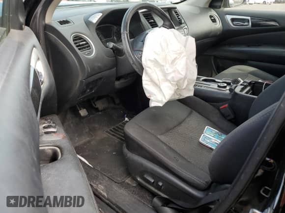 2019 Nissan Pathfinder Platinum z VIN 5N1DR2MM8KC620933, wystawiony jako Copart lot #70779515 z przebiegiem Nie podano mil oraz Szkoda całkowita • Salvage title. Historia ofert i sprzedaży dostępna na DreamBid. Obrazek 8.