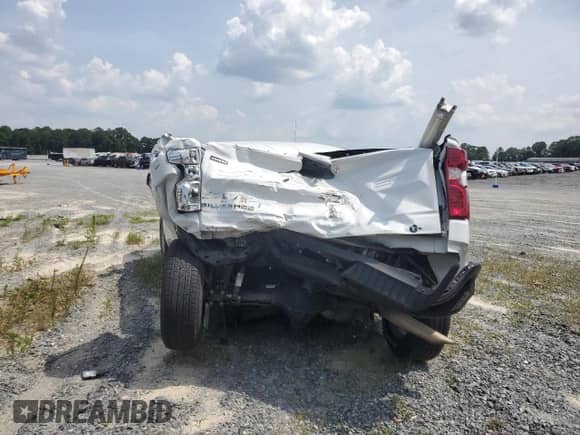 2023 Chevrolet Silverado 1500 Work Truck with VIN 1GCPDAEK3PZ217695, listed as a Copart auction lot 59963135 with Not provided miles and Salvage title. Bid and sale history available at DreamBid. Image 6.