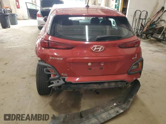 2021 Hyundai Kona SE with VIN KM8K1CAA7MU665180, listed as a Copart auction lot 71776245 with 75,876 mi miles and Salvage title. Bid and sale history available at DreamBid. Image 6.