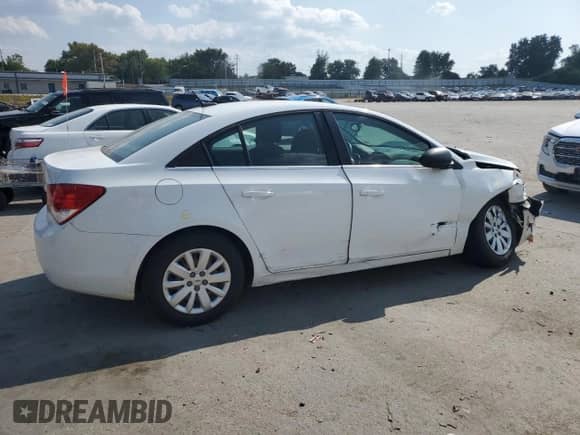 2011 Chevrolet Cruze LS с VIN 1G1PC5SH4B7127438, выставлен на аукционе Copart как лот 80296965 с пробегом 39 452 миль миль и Списание • Salvage title. История ставок и продаж доступна на DreamBid. Изображение 3.