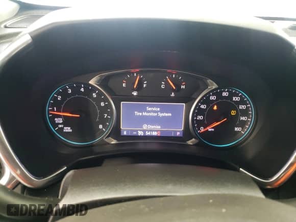 2021 Chevrolet Equinox Premier с VIN 2GNAXNEV6M6145551, выставлен на аукционе Copart как лот 67703725 с пробегом 54 188 миль миль и Списание • Salvage title. История ставок и продаж доступна на DreamBid. Изображение 9.