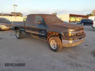 2004 Chevrolet Silverado 2500HD Work Truck with VIN 1GCHK29U24E363634, listed as a IAAI auction lot 43468807 with 168,440 mi miles and . Bid and sale history available at DreamBid. Image 1.