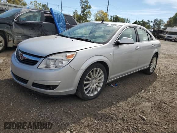 2009 Saturn Aura XR with VIN 1G8ZX57779F105500, listed as a Copart auction lot 81985195 with 189,699 mi miles and Clean title. Bid and sale history available at DreamBid. Image 1.