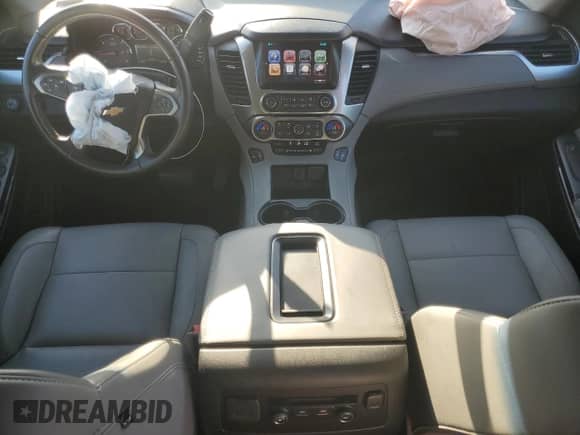 2016 Chevrolet Tahoe LT with VIN 1GNSKBKC7GR162842, listed as a Copart auction lot 80822385 with 94,757 mi miles and Salvage title. Bid and sale history available at DreamBid. Image 8.