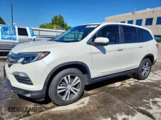 2016 Honda Pilot EX-L z VIN 5FNYF6H52GB070597, wystawiony jako Copart lot #80671775 z przebiegiem 113 275 mil mil oraz Czysty tytuł • Clean title. Historia ofert i sprzedaży dostępna na DreamBid. Obrazek 1.
