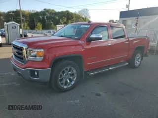 2014 GMC Sierra 1500 SLT with VIN 3GTU2VEC8EG267045, listed as a Copart auction lot 82267145 with 178,195 mi miles and Salvage title. Bid and sale history available at DreamBid. Image 1.