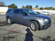 2020 Chevrolet Traverse LS with VIN 1GNERFKWXLJ132821, listed as a Copart auction lot 80931145 with 74,266 mi miles and Salvage title. Bid and sale history available at DreamBid. Image 4.