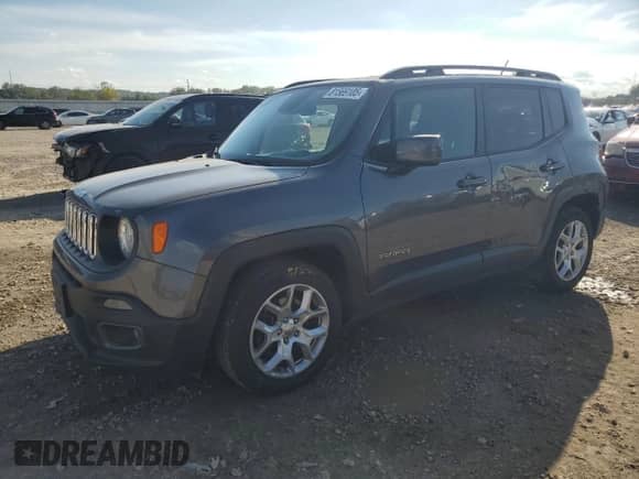 2017 Jeep Renegade Latitude с VIN ZACCJABB4HPE91774, выставлен на аукционе Copart как лот 81569105 с пробегом 118 580 миль миль и Списание • Salvage title. История ставок и продаж доступна на DreamBid. Изображение 1.