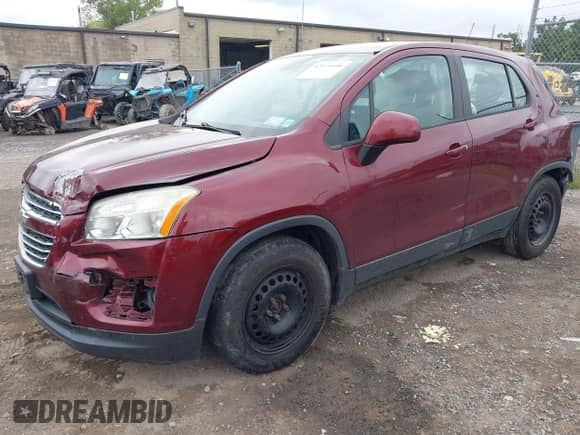 2016 Chevrolet Trax LS с VIN 3GNCJKSB5GL117856, выставлен на аукционе IAAI как лот 42971998 с пробегом 97 611 миль миль и . История ставок и продаж доступна на DreamBid. Изображение 2.