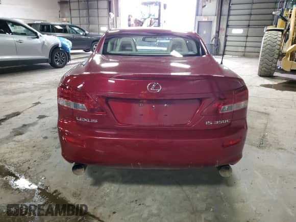 2010 Lexus IS 350 C с VIN JTHFE2C25A2500521, выставлен на аукционе Copart как лот 55482265 с пробегом 113 610 миль миль и Списание • Salvage title. История ставок и продаж доступна на DreamBid. Изображение 6.