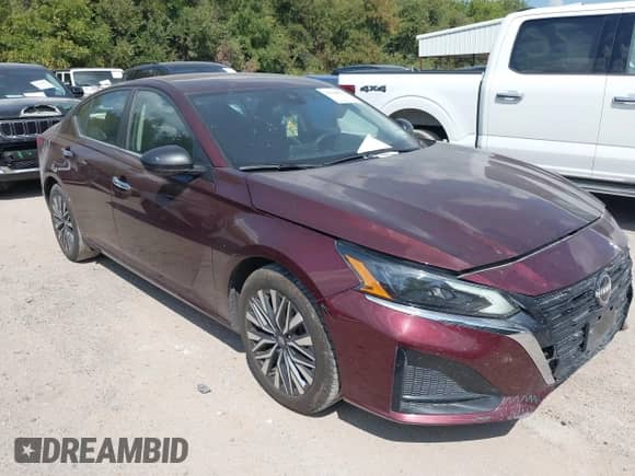 2024 Nissan Altima SV with VIN 1N4BL4DV4RN357989, listed as a IAAI auction lot 43368993 with 60,349 mi miles and . Bid and sale history available at DreamBid. Image 1.