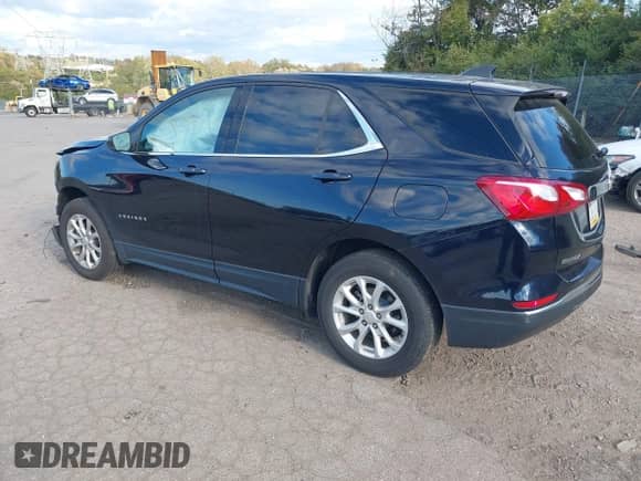 2020 Chevrolet Equinox LT z VIN 2GNAXTEV3L6233315, wystawiony jako IAAI lot #43531686 z przebiegiem 106 456 mil mil oraz . Historia ofert i sprzedaży dostępna na DreamBid. Obrazek 3.