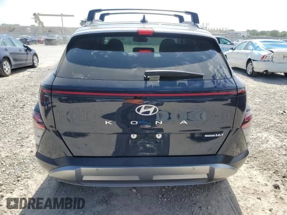 2024 Hyundai Kona Limited с VIN KM8HECA30RU155843, выставлен на аукционе Copart как лот 62017285 с пробегом 7 979 миль миль и Списание • Salvage title. История ставок и продаж доступна на DreamBid. Изображение 6.