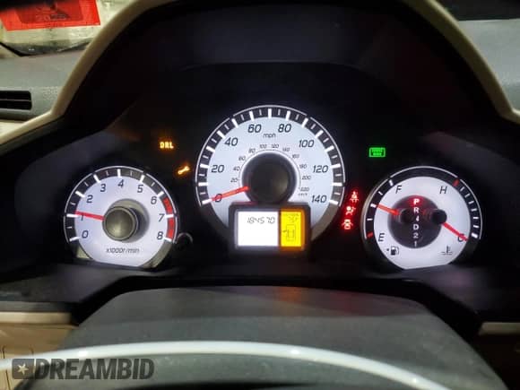 2012 Honda Pilot EX with VIN 5FNYF4H44CB027210, listed as a Copart auction lot 66487595 with 184,570 mi miles and Salvage title. Bid and sale history available at DreamBid. Image 9.