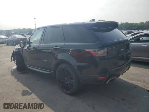 2021 Land Rover Range Rover Sport HSE Dynamic with VIN SALWR2SE7MA755904, listed as a Copart auction lot 59849575 with 23,245 mi miles and Salvage title. Bid and sale history available at DreamBid. Image 2.