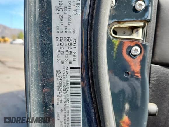 2018 Dodge Journey SXT с VIN 3C4PDCBG5JT476599, выставлен на аукционе Copart как лот 80123065 с пробегом 8 983 миль миль и Списание • Salvage title. История ставок и продаж доступна на DreamBid. Изображение 13.