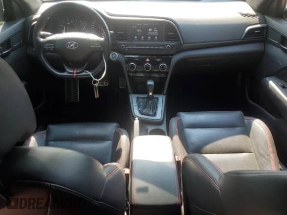 2020 Hyundai Elantra Sport with VIN KMHD04LB1LU084893, listed as a Copart auction lot 60257445 with 140,748 mi miles and Clean title. Bid and sale history available at DreamBid. Image 8.