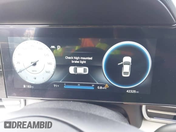 2023 Hyundai Elantra Limited with VIN KMHLP4AG2PU453739, listed as a IAAI auction lot 43050117 with 42,325 mi miles and . Bid and sale history available at DreamBid. Image 7.