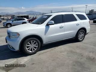 2014 Dodge Durango SXT with VIN 1C4RDHAG2EC454682, listed as a Copart auction lot 82384445 with 292,355 mi miles and Clean title. Bid and sale history available at DreamBid. Image 1.