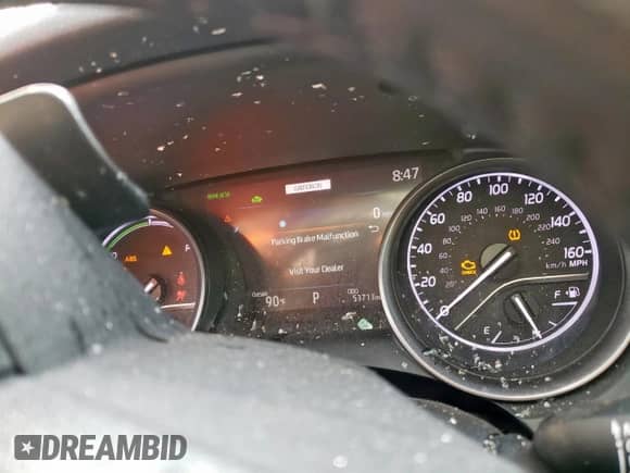 2022 Toyota Camry Hybrid XSE z VIN 4T1K31AK8NU570927, wystawiony jako Copart lot #68264105 z przebiegiem 53 713 mil mil oraz Szkoda całkowita • Salvage title. Historia ofert i sprzedaży dostępna na DreamBid. Obrazek 9.